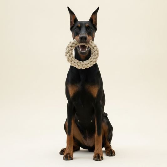 Durable ChewMaster Rope Ring Toy - Tough Chewing and Interactive Fun - The Fur Pal Dog quality premiumdogsupplies