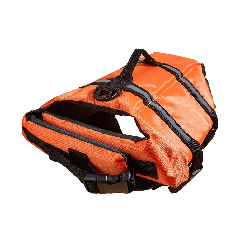WaveGuard Reflective Dog Life Jacket – Adjustable Swim Vest for Large Dogs with Buoyancy & Safety Straps