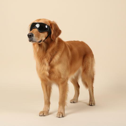 Red UV Protection Sunglasses for Dogs - Adjustable Goggles for Small & Medium Breeds - The Fur Pal Dog quality premiumdogsupplies