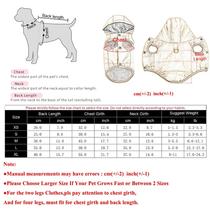 Sweatshirt aconchegante de lã para cães