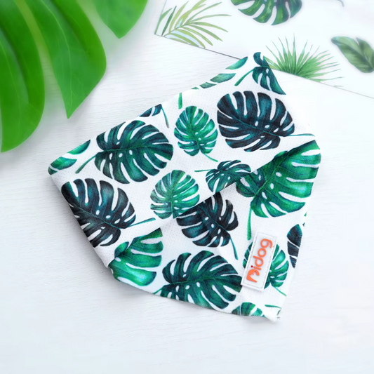Add a touch of cuteness to your pup’s look with our Soft Cotton Dog Scarf! Multiple stylish designs, comfortable fit, and perfect for any outing. leaf