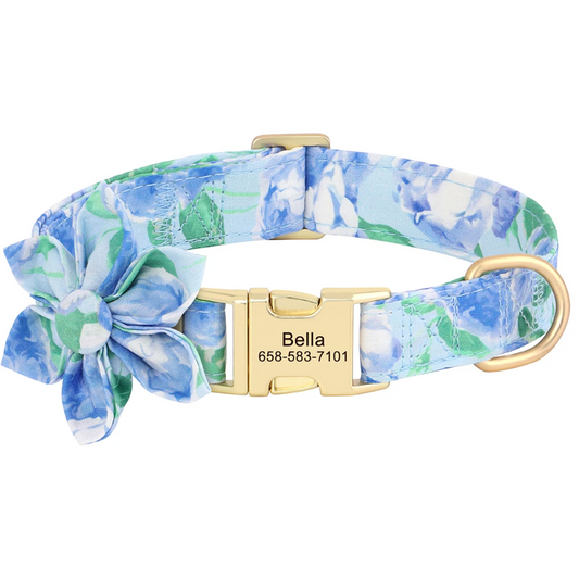 Misty Morning - Pawsona Custom Collar