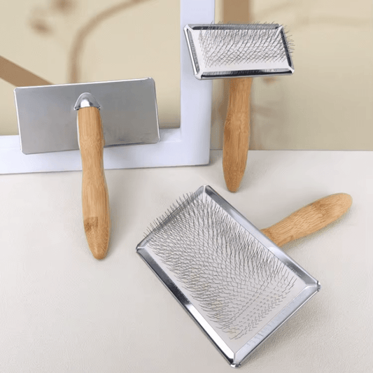 NaturBrush Pet Comb - Wooden Comfort & Grooming - The Fur Pal Dog quality premiumdogsupplies