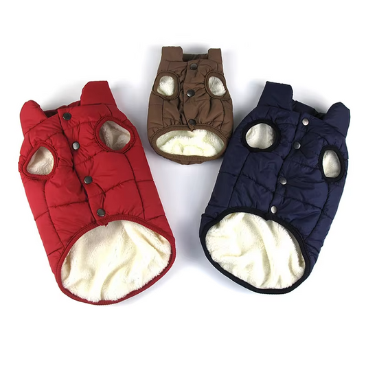 Casaco de inverno SnugglePup – Jaqueta com zíper para cães pequenos e grandes