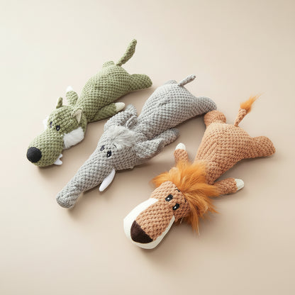 PawMallow Plush Chew Toy