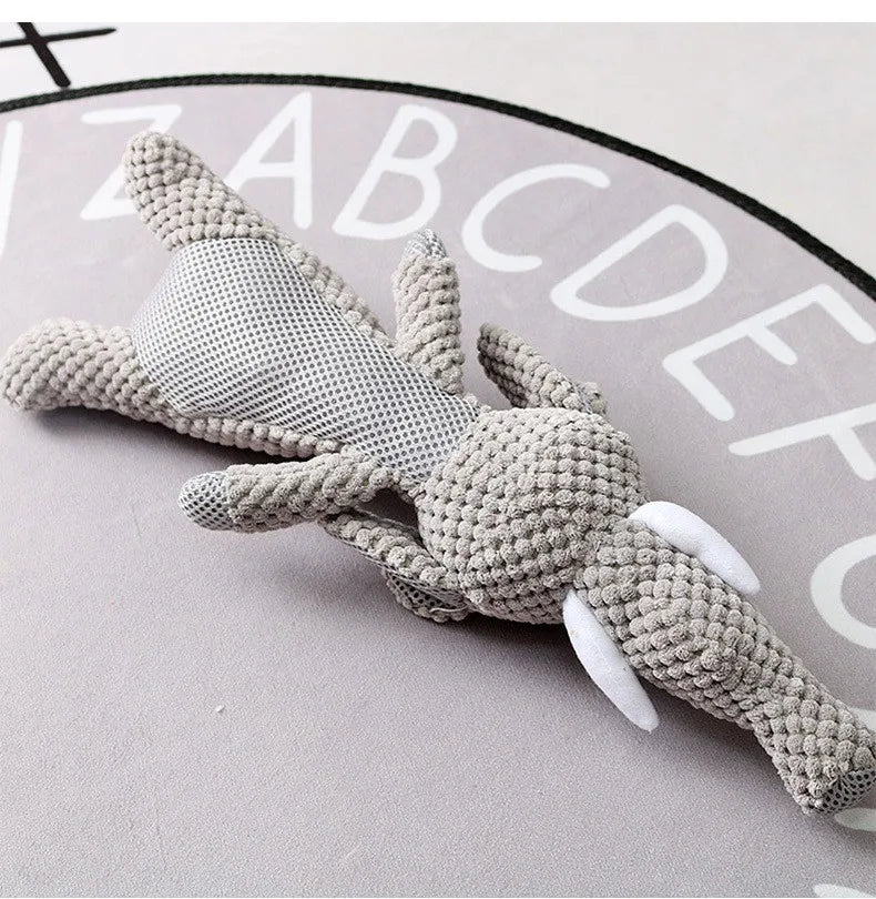 PawMallow Plush Chew Toy