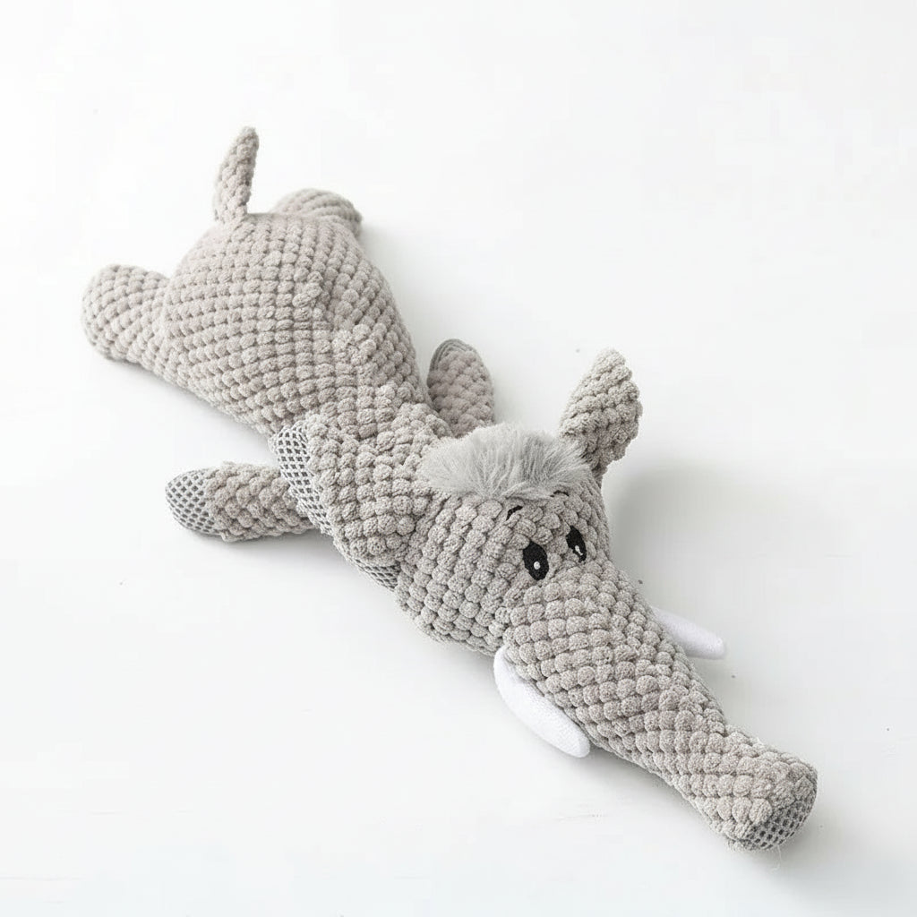 PawMallow Plush Chew Toy