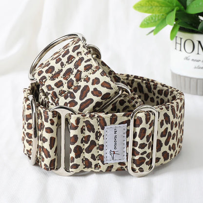 Whippet Chic Cotton Martingale Collar