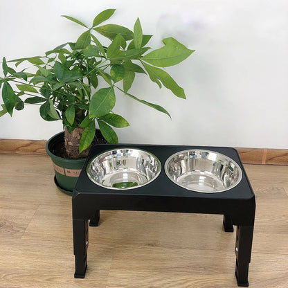 Comedero elevado premium para perros: altura ajustable para una comodidad óptima 
