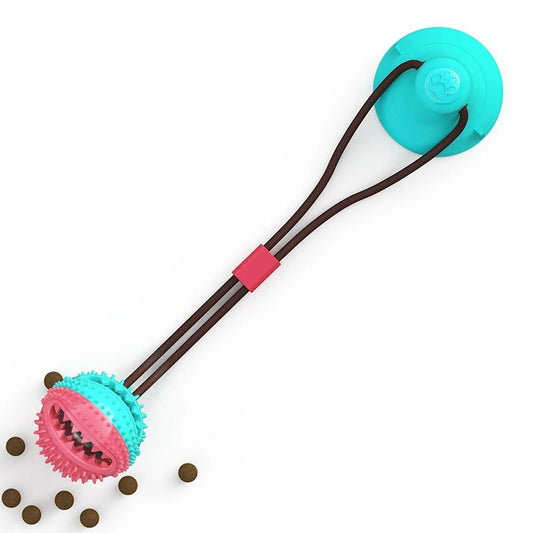 Interactive Suction Cup Dog Toy with Large Treat Ball - The Fur Pal Dog quality premiumdogsupplies