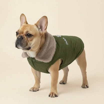 Casaco impermeável para cães – Forrado com lã