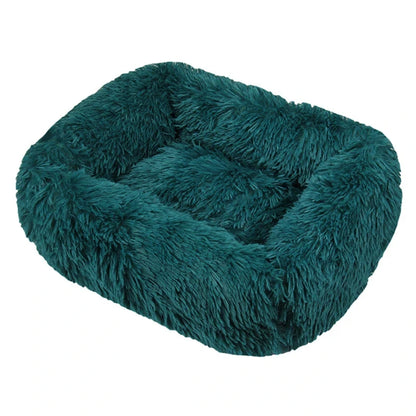 Rectangle Plush Dog Bed - Cozy Comfort for All Breeds