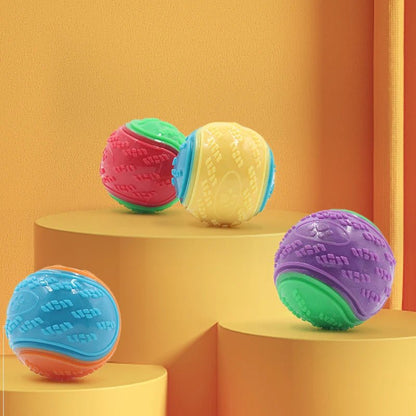 Interactive Squeak & Clean Ball for Dogs - The Fur Pal Dog quality premiumdogsupplies