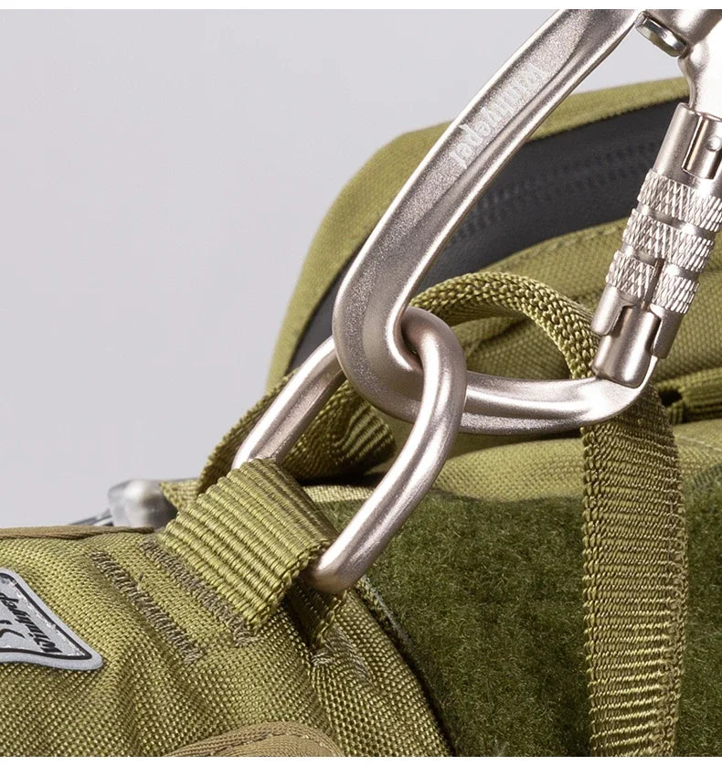 Mochila verde militar