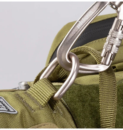 Mochila verde militar