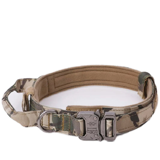 Camouflage Tactical Dog Collar
