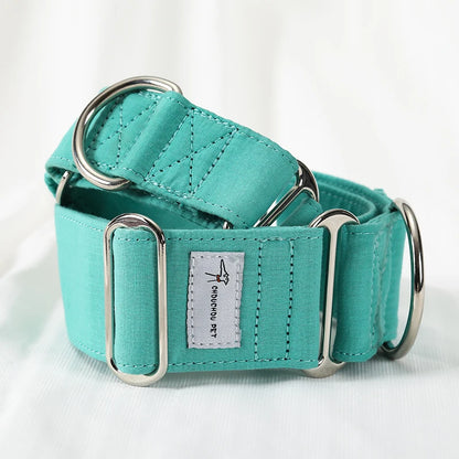 Whippet Chic Cotton Martingale Collar