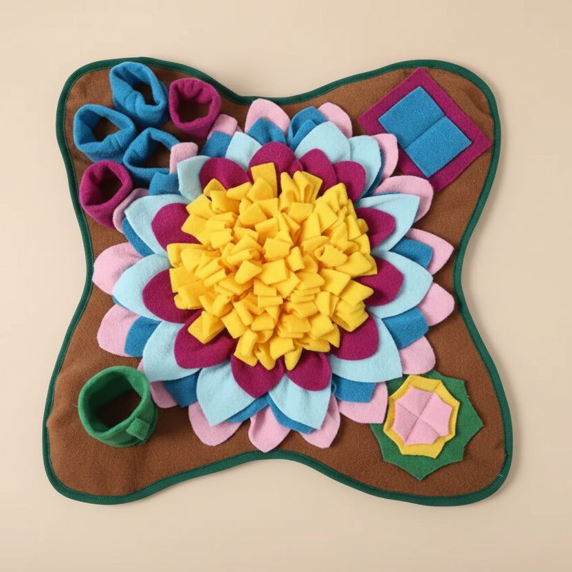 Tapete interativo para cães – Alimentação lenta para alívio do stress e enriquecimento ambiental.