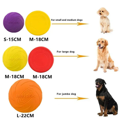 Disco de entrenamiento de silicona para perros SpectrumFly