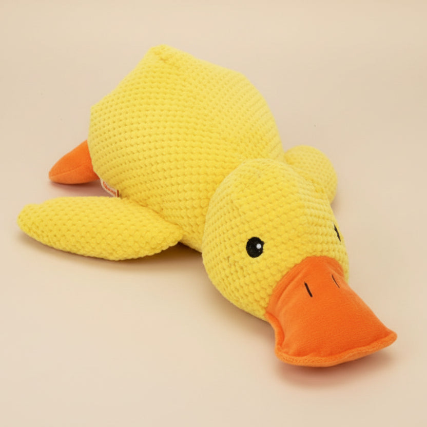 Brinquedo interativo de pelúcia para cachorro - macio, barulhento e divertido 