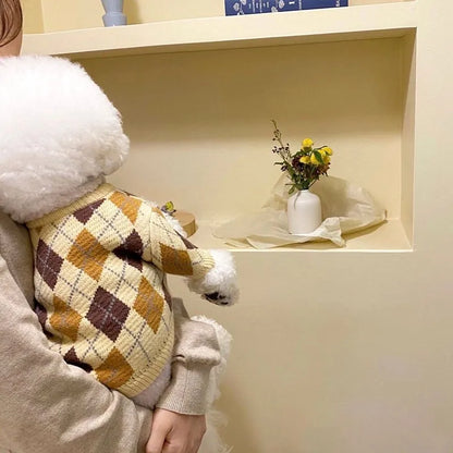 Tricô xadrez ClassicPup