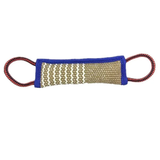 Travesseiro de mastigação Jute Power – Treinador de aderência molar para cães fortes