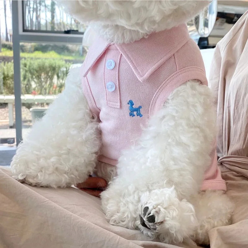 CoolPup™ Summer Polo Shirt – Stylish & Breathable Dogwear