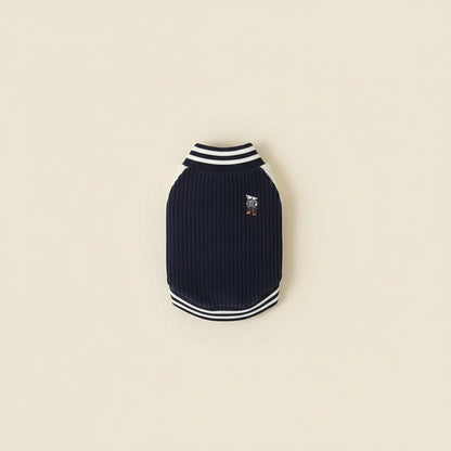 Casaco de beisebol bordado para cães