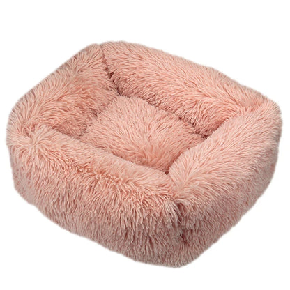 Rectangle Plush Dog Bed - Cozy Comfort for All Breeds