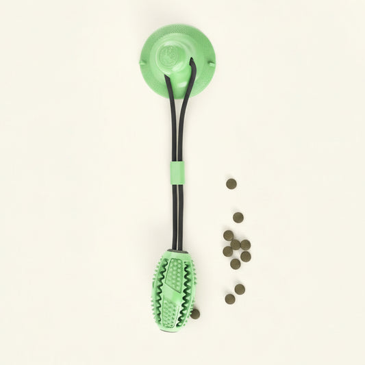 Interactive Suction Cup Dog Toy with Large Treat Ball - The Fur Pal Dog quality premiumdogsupplies