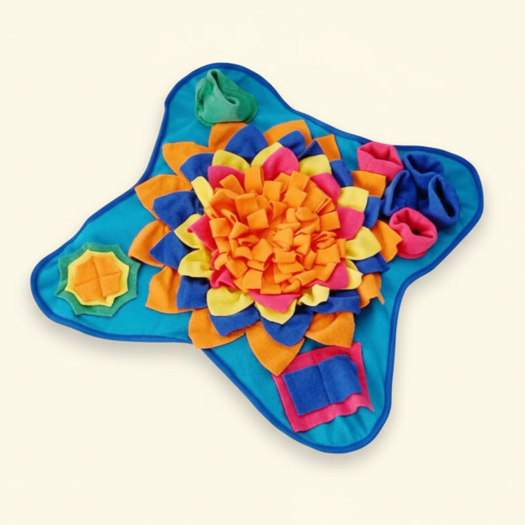 Tapete interativo para cães – Alimentação lenta para alívio do stress e enriquecimento ambiental.