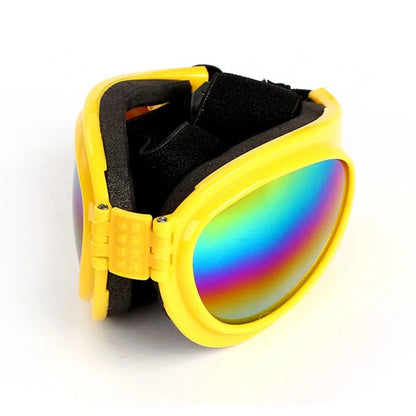 White Sporty Dog Fashion Goggles - UV Protection & Stylish Comfort - The Fur Pal Dog quality premiumdogsupplies