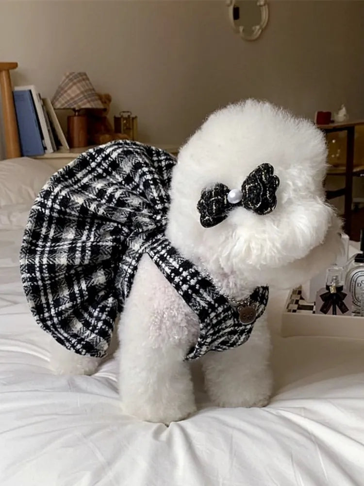 Conjunto aconchegante de malha para cão – Coleção de camisolas e vestidos