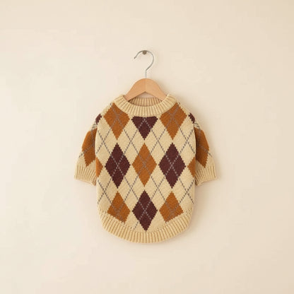 Tricô xadrez ClassicPup