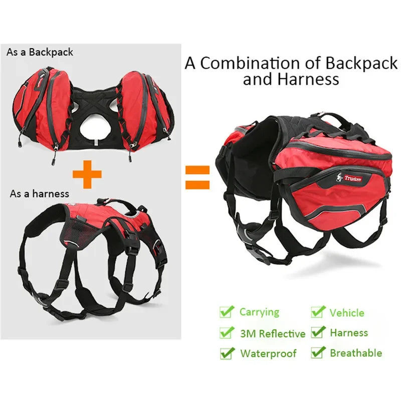 Mochila de transporte para caminhadas com animais de estimação