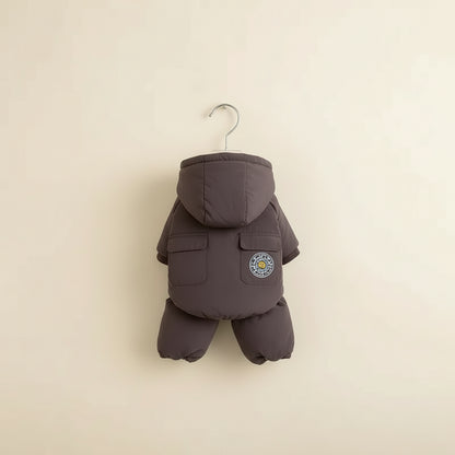 Casaco com capuz premium para cães