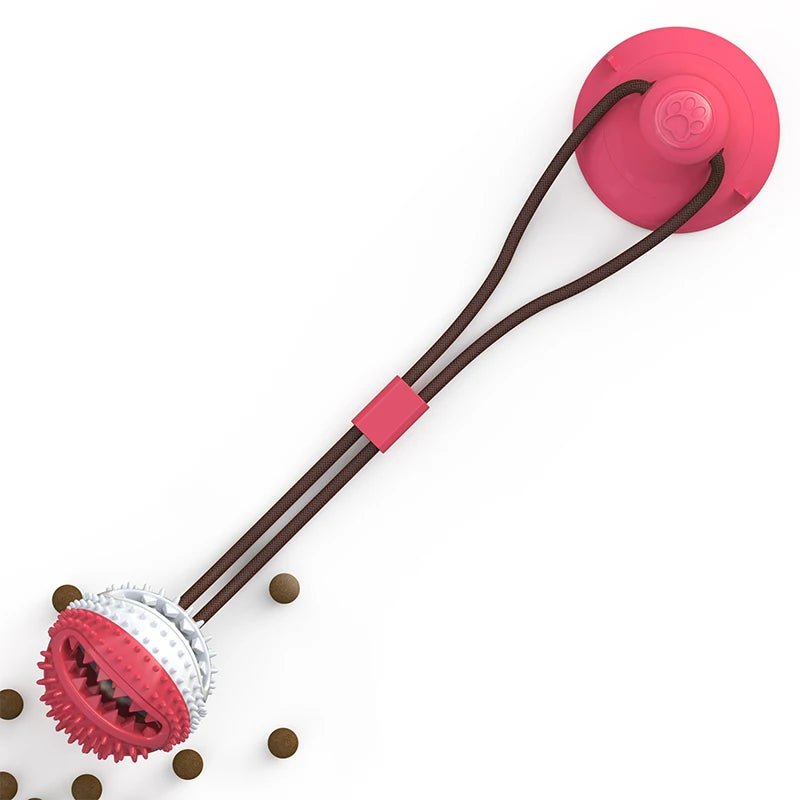 Interactive Suction Cup Dog Toy with Large Treat Ball - The Fur Pal Dog quality premiumdogsupplies