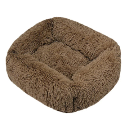 Rectangle Plush Dog Bed - Cozy Comfort for All Breeds