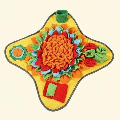 Tapete interativo para cães – Alimentação lenta para alívio do stress e enriquecimento ambiental.