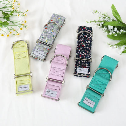 Showcase your dog's elegance with the Italian Motif Dog Collar. Crafted for Italian Greyhounds and Whippets, this premium cotton collar blends comfort and sophistication.  Let me know if you’d like help with more product content! green 77