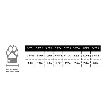 Brown Waterproof Pet Trail Shoes with TPR Sole and Reflective Straps - The Fur Pal Dog quality premiumdogsupplies