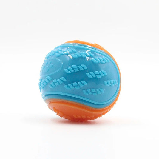 Interactive Squeak & Clean Ball for Dogs - The Fur Pal Dog quality premiumdogsupplies