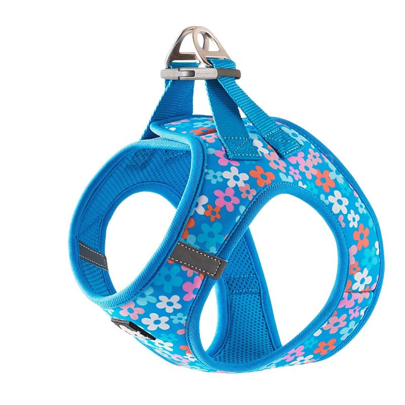 Truelove Adjustable No - Pull Pet Vest with Soft Air Mesh Design Malibu Blue - The Fur Pal Dog quality premiumdogsupplies