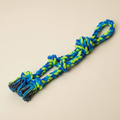 Brinquedo de nó de cachorro indestrutível para cabo de guerra