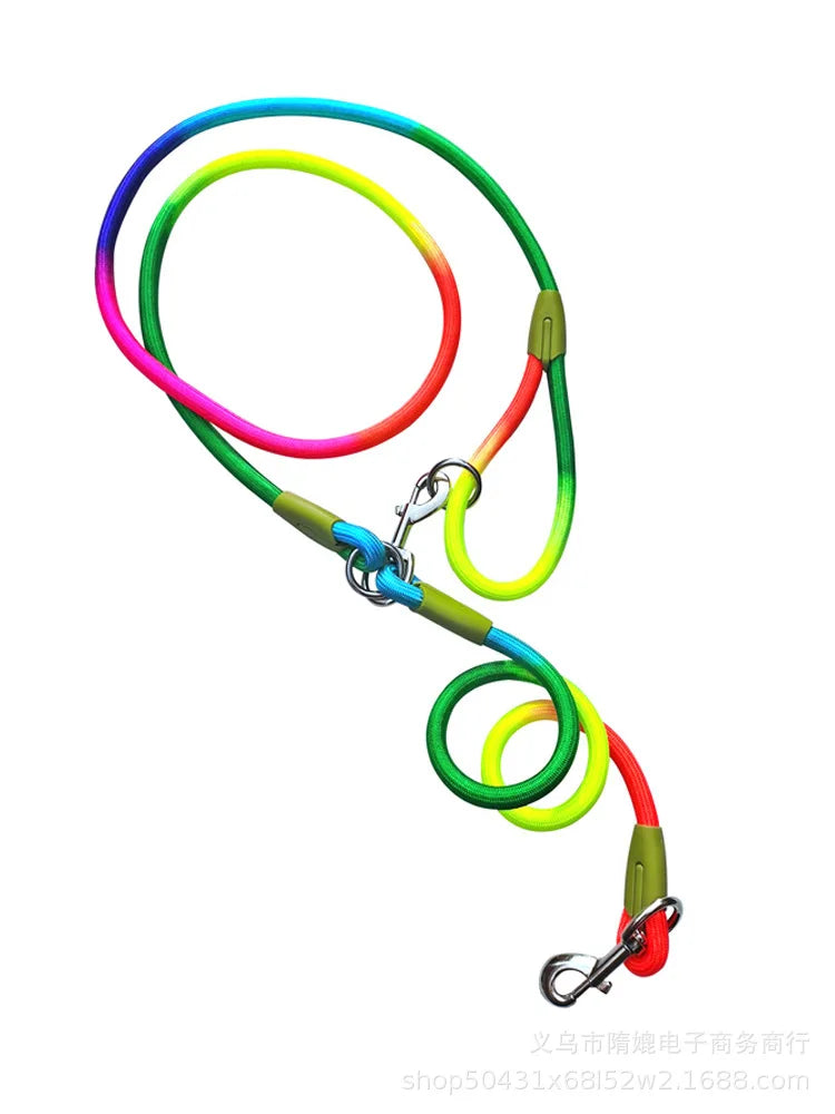 Reflective Nylon Dog Leash for Running and Walking