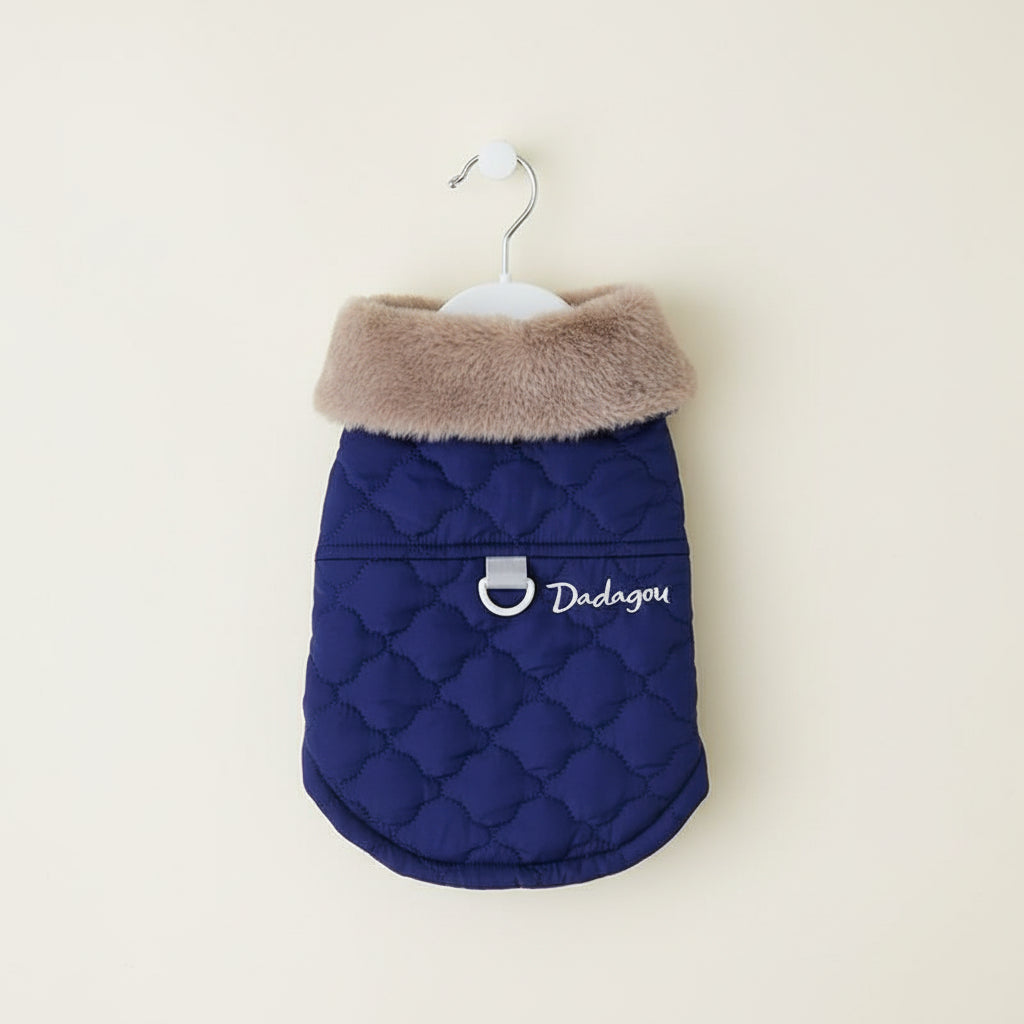 Casaco impermeável para cães – Forrado com lã