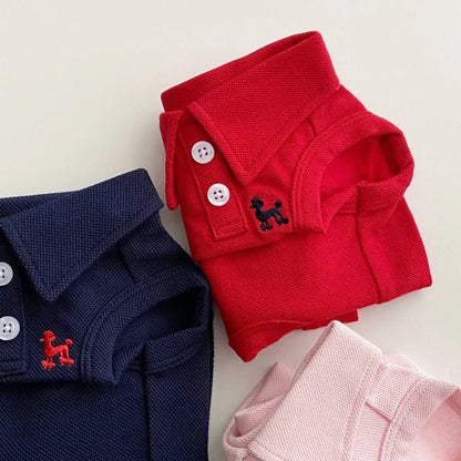 CoolPup™ Summer Polo Shirt – Stylish & Breathable Dogwear - The Fur Pal Dog quality premiumdogsupplies