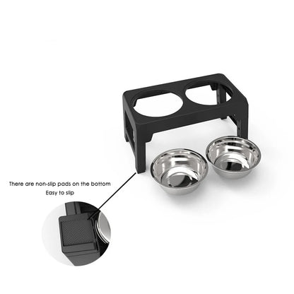 Comedero elevado premium para perros: altura ajustable para una comodidad óptima 