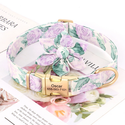 Violet Hush - Pawsona Custom Collar