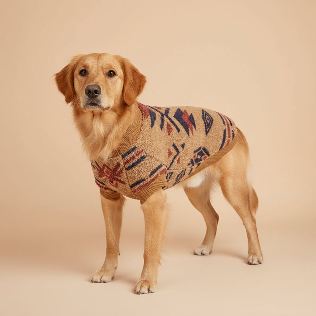 O camisola de malha alpina